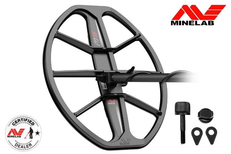 Preview: Metalldetektor Minelab Manticore mit zusätzlicher M9 und M15 Suchspule